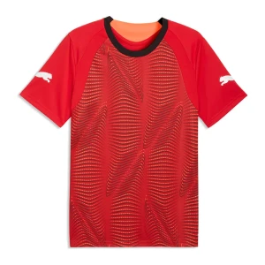 T-shirt à Manches Courtes Individualfinal Glowing Red / Mint Jelly / PUMA Black / Puma black XL Homme