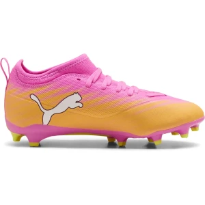 Chaussures De Football Junior Ultra 6 Match Fg/ag Poison Pink / PUMA Black / Sun Stream / Bright Aqua EU 31 Garçon,Fille