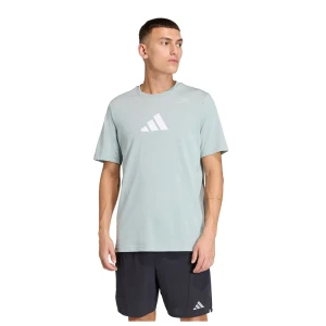 Adidas T-shirt à Manches Courtes Climacool Category Training Graphic Wonder Sage L