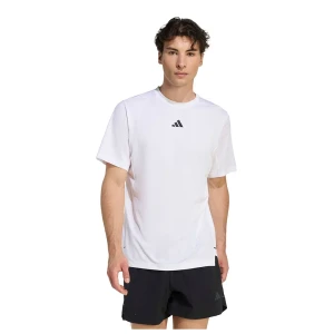 Adidas T-shirt à Manches Courtes D4t Essentials White M