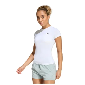 Adidas T-shirt à Manches Courtes Power Essentials Workout Contour White XL
