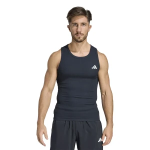 Adidas T-shirt Sans Manches Power Essentials Workout Rib Black S
