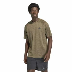 Adidas T-shirt à Manches Courtes Tech Essentials Workout Olive Strata / Shadow Olive L