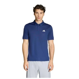 Adidas Polo à Manches Courtes Workout Essentials Base Dark Blue XS