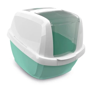 Imac Caja De Arena Para Gatos Maddy-62x49.5x47.5cm White / Blue 62 x 49.5 x 47.5 cm