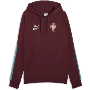 Puma Sweat à Capuche Portugal King Ruby Shimmer / Sea Glass S Homme