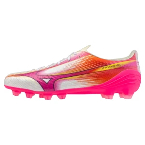Mizuno Chaussures De Football Alpha Iii Pro Fg White / Fuchsia Purple EU 47 Homme