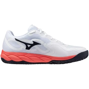 Mizuno Zapatillas De Tierra Batida Wave Enforce Court Cc Fiery Red / White / Sun-Dried Tomato EU 44 1/2