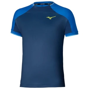 Mizuno Camiseta De Manga Corta Stargazer Shadow Graphic Estate Blue M