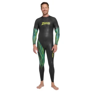 Zoggs Traje De Neopreno De Manga Larga Hypex Ultra Rz Black / Yellow 2XS