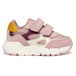 Geox Baskets Flexyper Mini Baby Old Pink / Bordeaux EU 25 Fille