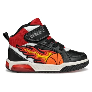 Geox Baskets Inek Black / Red EU 30 Garçon