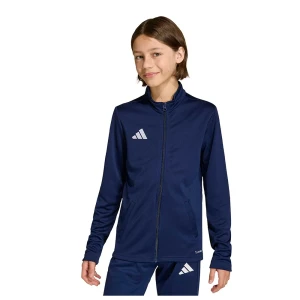 Adidas Sweat-shirt à Zip Entrada 26 Team Navy Blue 2 / White 13-14 Années Garçon,Fille