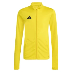 Adidas Sweat-shirt à Zip Entrada 26 Team Yellow / Black 9-10 Années Garçon,Fille