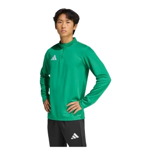 Adidas Sweat à Demi-zip Entrada 26 Training Team Green / White 2XL Homme