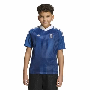 Adidas T-shirt Manches Courtes Junior Loin Greece 26/27 Dusky Petrol 15-16 Années Garçon,Fille