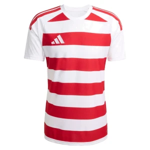 Adidas T-shirt à Manches Courtes Hooped 26 White / Team Power Red 2 3XL Homme