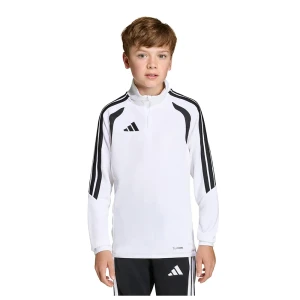Adidas Sweat à Demi-zip Tiro 26 League Training White / Black / Black 13-14 Années Garçon,Fille