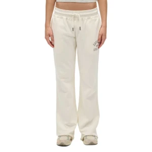 Superdry Pantalon De Survêtement Athletic Print Flare Desert Bone Off White M Femme