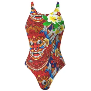 Turbo Traje De Baño Bali Flower Red S