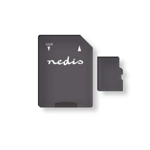 Nedis Carte Mémoire Avec Adaptateur Micro Sdxc Black One Size unisex