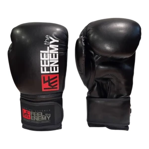 Krf Feel The Enemy Gants D´entraînement Black / Red 10oz