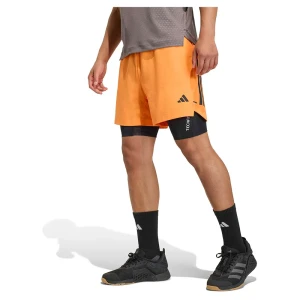 Adidas Short D4t Primelift 3 Stripes 5´´ Pure Orange XL