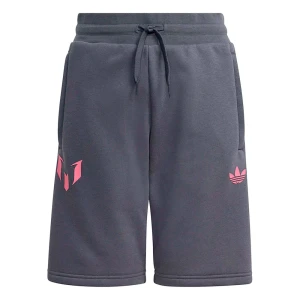 Adidas Short Messi Soft Fleece Aurora Onix 13-14 Années Garçon,Fille