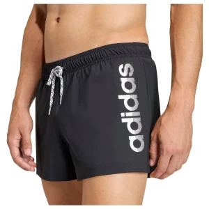 Adidas Bañador Corto Logo Stretchy Knit 3´´ Black / White XL