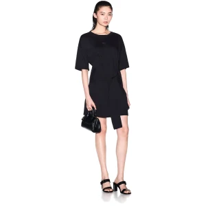 Giorgio Armani Exchange Robe à Manches Courtes Xw002085_af10356 Black M Femme