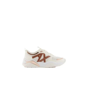 Giorgio Armani Exchange Baskets Xw002230_af21432 Off White / Rose Gold EU 36 Femme