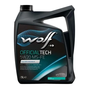 Wolf Aceite De Motor Officialtech Ms-fe Sae 5w-20 5l Multicolor One Size
