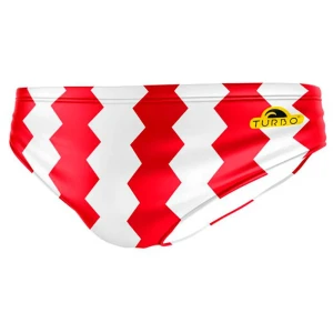 Turbo Bañador Slip Zip Wp Red 6XL