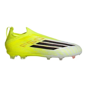 Adidas Chaussures De Football Junior F50 Elite Laceless Fg Team Solar Yellow 2 / Core Black / Lucid Red EU 30 1/2 Garçon,Fille