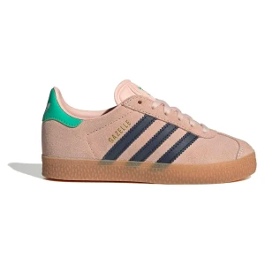 Adidas Originals Baskets Gazelle Blush Pink / Night Indigo / Hi-Res Green EU 35 Garçon,Fille