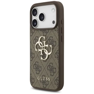 Guess Coque Pour Iphone 17 Pro Avec Dragonne Et Logo Classique 4g Brown One Size unisex