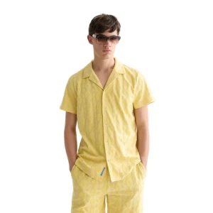 Scotch & Soda Chemise à Manches Courtes 183065 Regular Fit Raffia S Homme