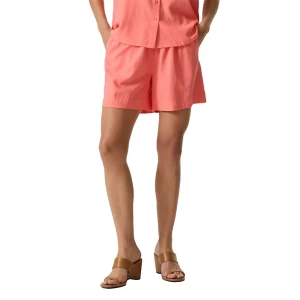 Garcia Short Q260141 Coral Crush M Femme