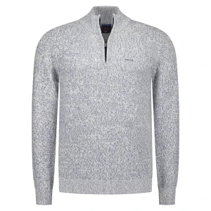 Nza New Zealand Pull à Demi-zip 26an402 Lake Navy XL Homme
