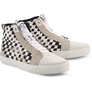 Alpinestars Zapatillas De Moto Ride-63 Canvas White / Black / Chess EU 47