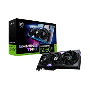 MSI Carte Graphique Rtx 5060 Ti 16gb Trio Oc Gddr7 16gb Gddr7 Black One Size unisex