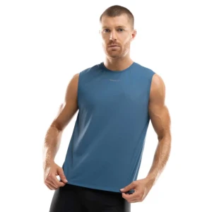 Siroko T-shirt Sans Manches Paine Blue XL