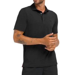 Wilson Polo De Manga Corta League Black S