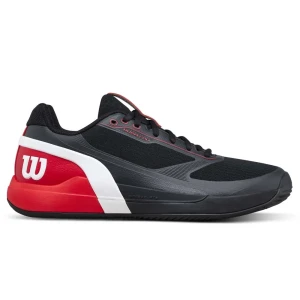 Wilson Zapatillas De Pádel Rush Pro 5 Black / Infrared / White EU 40