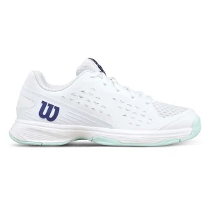 Wilson Zapatillas Todas Las Superfícies Rush Pro Junior White / Bay / Skipper Blue EU 35 1/3