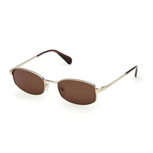 Max&co Lunettes De Soleil Pour Femme Mo0135 Gold Violet/CAT2 Femme