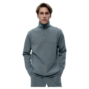 Born Living Yoga Sweat à Demi-zip Lowa Tea S