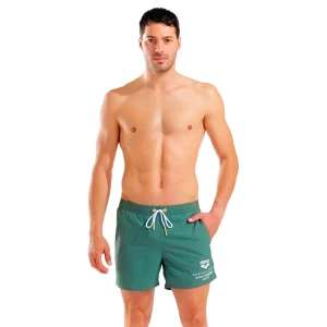 Arena Bañador Corto Graphic Beach Sage M