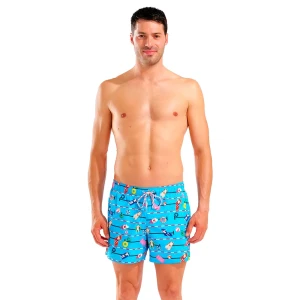 Arena Bañador Corto Water Prints Beach Ao Swimming Pool M