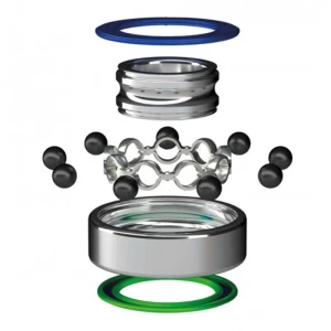Bearing Cw Roulements De Roue Ceramic Coated 17 X 26 X 5 Mm